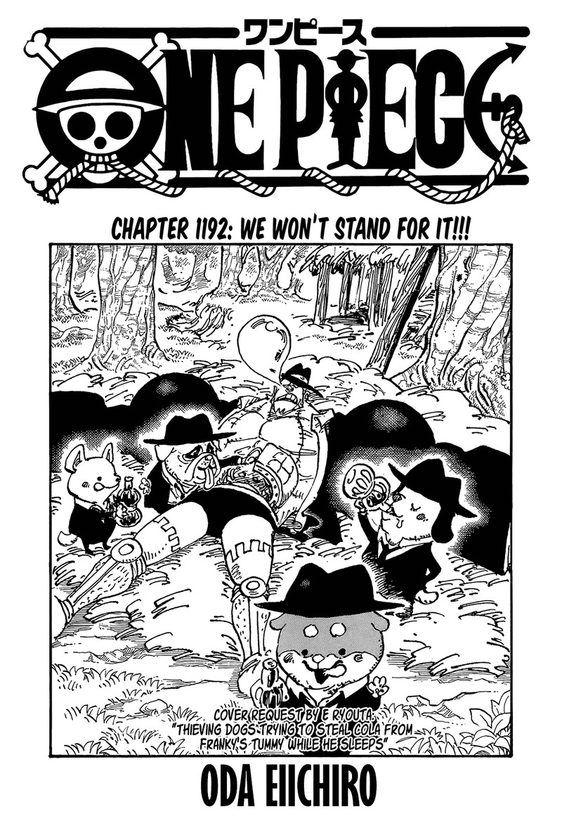 One Piece, Chapter 1192 image 01